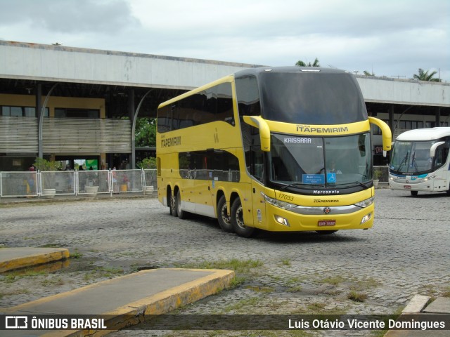 Viação Itapemirim 17033 na cidade de Campos dos Goytacazes, Rio de Janeiro, Brasil, por Luis Otávio Vicente Domingues. Número da foto: #8416927.