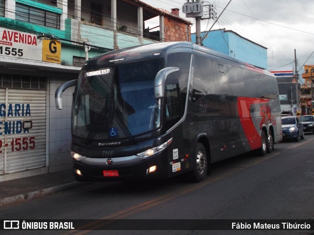 Style Bus 7200 na cidade de Três Corações, Minas Gerais, Brasil, por Fábio Mateus Tibúrcio. ID da foto: 8440253.