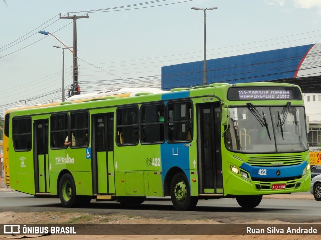 Taguatur - Taguatinga Transporte e Turismo 03422 na cidade de Teresina, Piauí, Brasil, por Ruan Silva Andrade. Número da foto: #8440458.