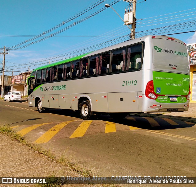 Rápido Sumaré 21010 na cidade de Campinas, São Paulo, Brasil, por Henrique Alves de Paula Silva. ID da foto: 8441953.