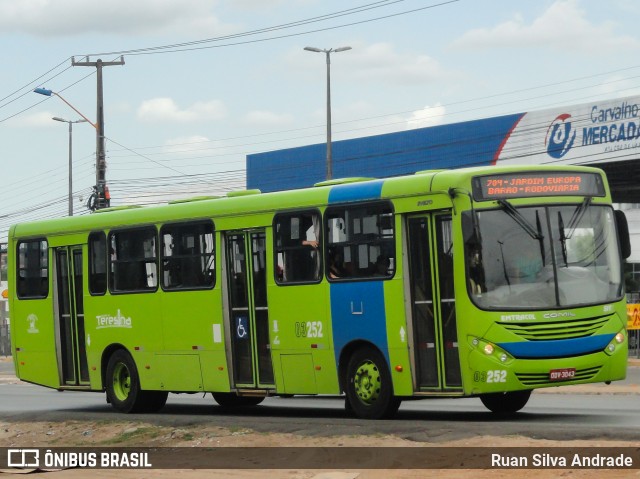 EMTRACOL - Empresa de Transportes Coletivos 03252 na cidade de Teresina, Piauí, Brasil, por Ruan Silva Andrade. Número da foto: #8440461.