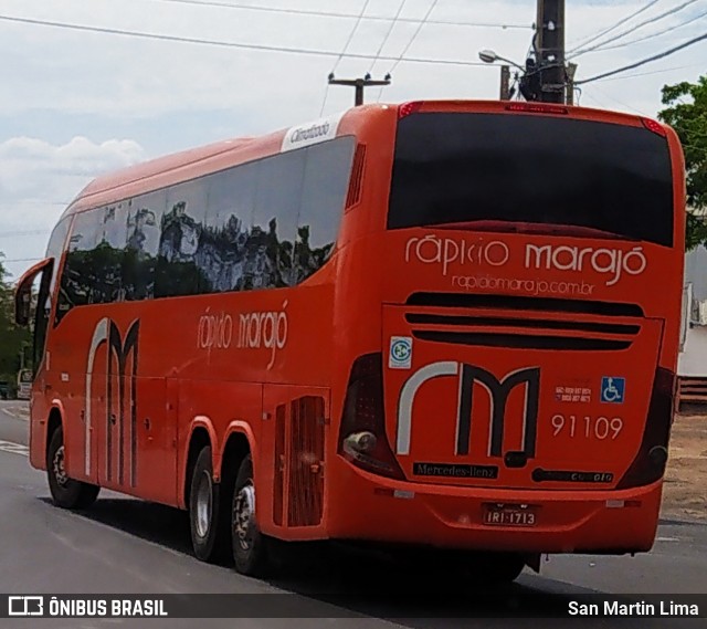 Rápido Marajó 91109 na cidade de Teresina, Piauí, Brasil, por San Martin Lima. Número da foto: #8441477.
