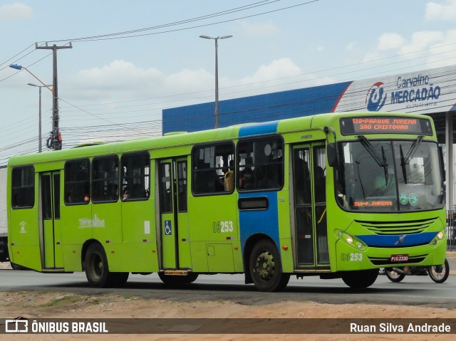 EMTRACOL - Empresa de Transportes Coletivos 03253 na cidade de Teresina, Piauí, Brasil, por Ruan Silva Andrade. Número da foto: #8440463.