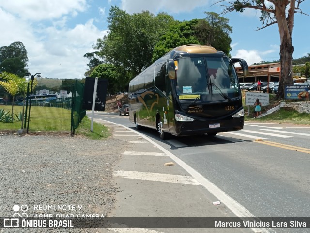 Águia do Sul Turismo 1218 na cidade de Capitólio, Minas Gerais, Brasil, por Marcus Vinicius Lara Silva. ID da foto: 8443008.