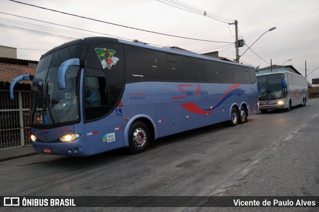 Sávio Máximo Turismo 2507 na cidade de São João del Rei, Minas Gerais, Brasil, por Vicente de Paulo Alves. ID da foto: 8443033.