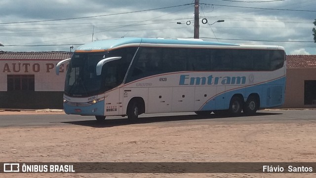 Emtram 4920 na cidade de Barra da Estiva, Bahia, Brasil, por Flávio  Santos. Número da foto: #8441306.