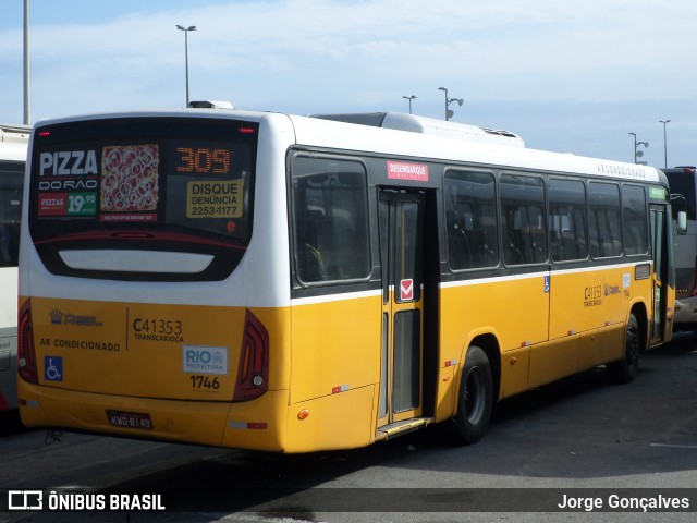 Real Auto Ônibus C41353 na cidade de Rio de Janeiro, Rio de Janeiro, Brasil, por Jorge Gonçalves. Número da foto: #8441930.