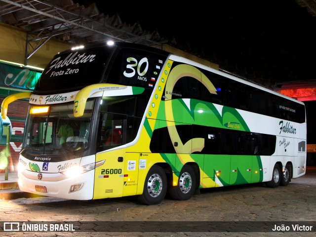 Fabbitur Transporte e Turismo 26000 na cidade de Guaraí, Tocantins, Brasil, por João Victor. ID da foto: 8442478.