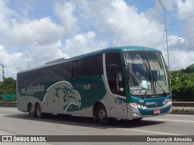Águia Turismo 11302 na cidade de Bayeux, Paraíba, Brasil, por Domynnyck Almeida. Número da foto: #8442278.