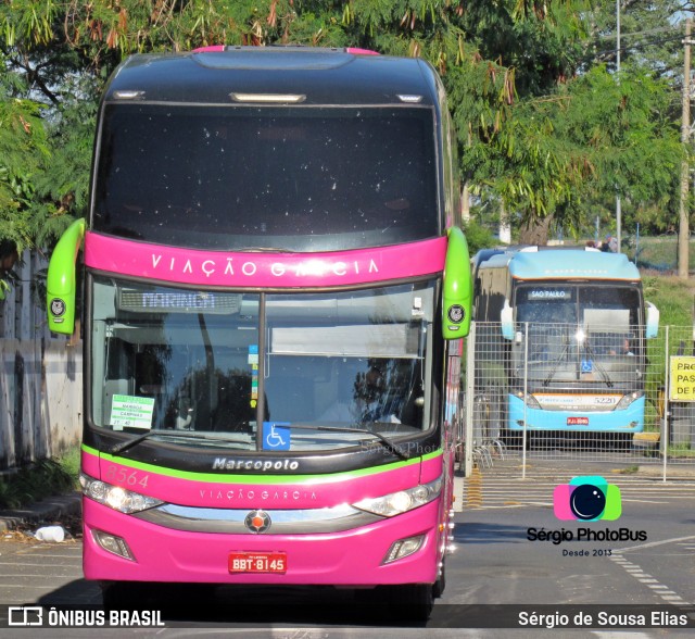 Viação Garcia 8564 na cidade de Campinas, São Paulo, Brasil, por Sérgio de Sousa Elias. Número da foto: #8443049.