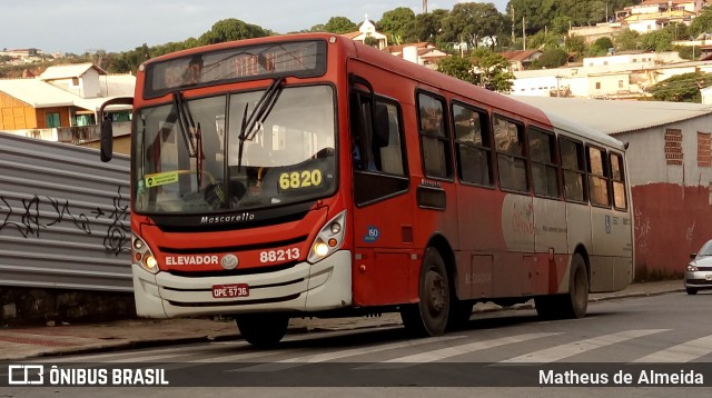 Viação Novo Retiro 88213 na cidade de Contagem, Minas Gerais, Brasil, por Matheus de Almeida. Número da foto: #8444138.