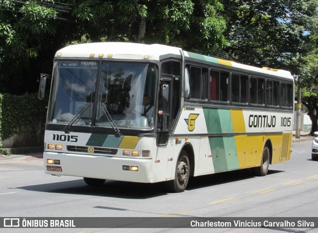 Empresa Gontijo de Transportes 11015 na cidade de Belo Horizonte, Minas Gerais, Brasil, por Charlestom Vinicius Carvalho Silva. ID da foto: 8444913.