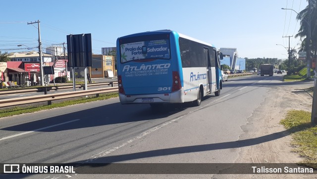 ATT - Atlântico Transportes e Turismo 301 na cidade de Camaçari, Bahia, Brasil, por Talisson Santana. Número da foto: #8443964.