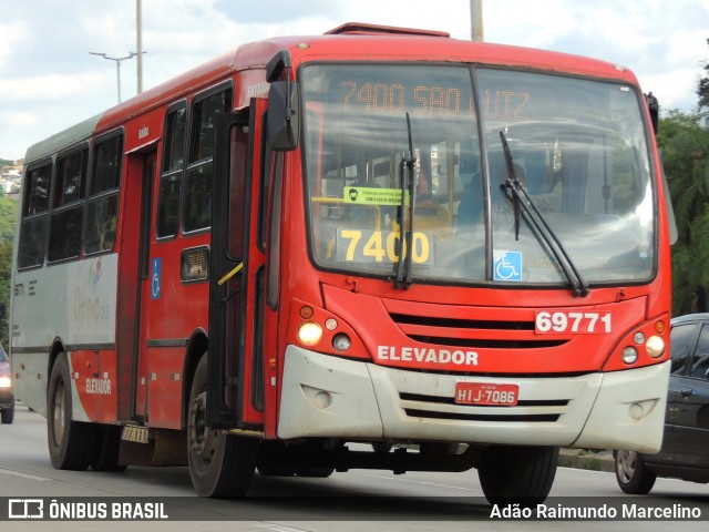 Viação Santa Edwiges 69771 na cidade de Belo Horizonte, Minas Gerais, Brasil, por Adão Raimundo Marcelino. ID da foto: 8445258.