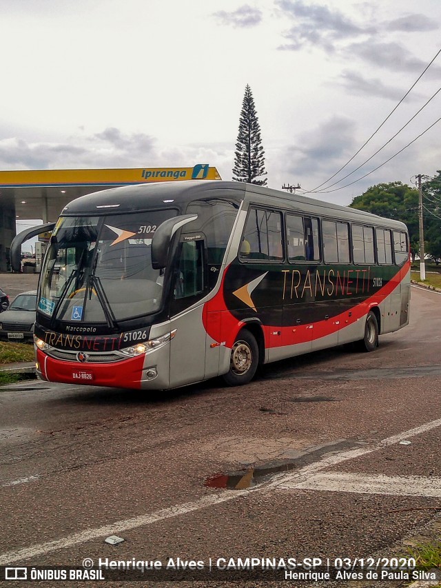 Trans Netti 51026 na cidade de Campinas, São Paulo, Brasil, por Henrique Alves de Paula Silva. Número da foto: #8445173.