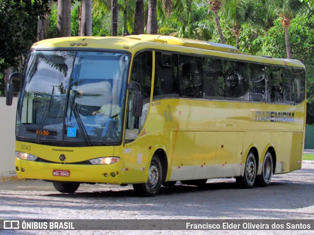 Viação Itapemirim 5043 na cidade de Fortaleza, Ceará, Brasil, por Francisco Elder Oliveira dos Santos. Número da foto: #8447753.