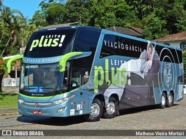 Viação Garcia 8814 na cidade de Joinville, Santa Catarina, Brasil, por Matheus Vieira Mortari. Número da foto: #8447694.