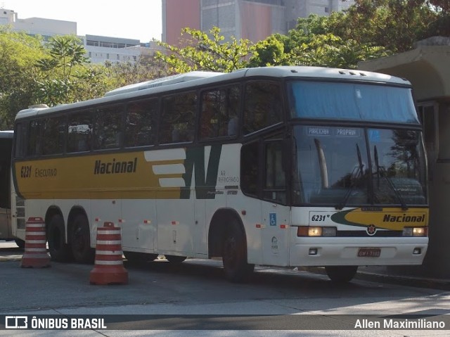 Viação Nacional 6231 na cidade de São Paulo, São Paulo, Brasil, por Allen Maximiliano. ID da foto: 8445492.