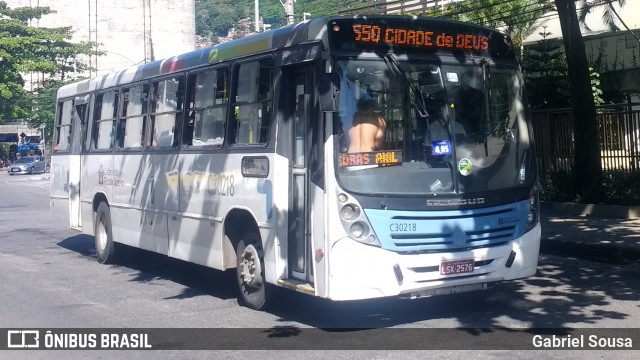 Transportes Futuro C30218 na cidade de Rio de Janeiro, Rio de Janeiro, Brasil, por Gabriel Sousa. ID da foto: 8446060.