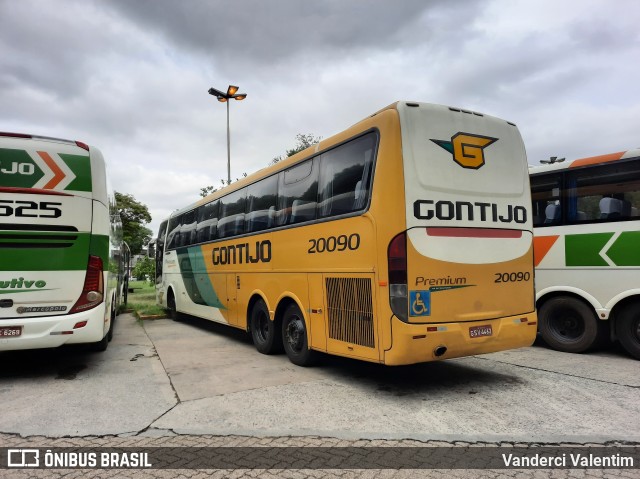 Empresa Gontijo de Transportes 20090 na cidade de São Paulo, São Paulo, Brasil, por Vanderci Valentim. ID da foto: 8445491.