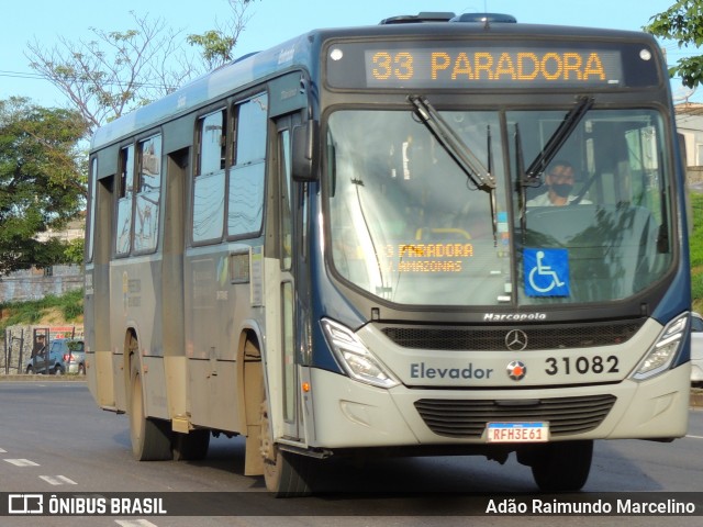 Coletivos São Lucas 31082 na cidade de Belo Horizonte, Minas Gerais, Brasil, por Adão Raimundo Marcelino. ID da foto: 8451285.