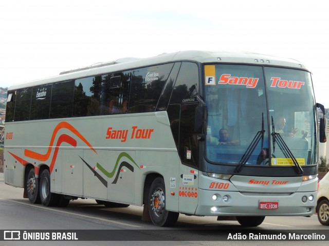 Sany Tour 8100 na cidade de Belo Horizonte, Minas Gerais, Brasil, por Adão Raimundo Marcelino. ID da foto: 8451638.