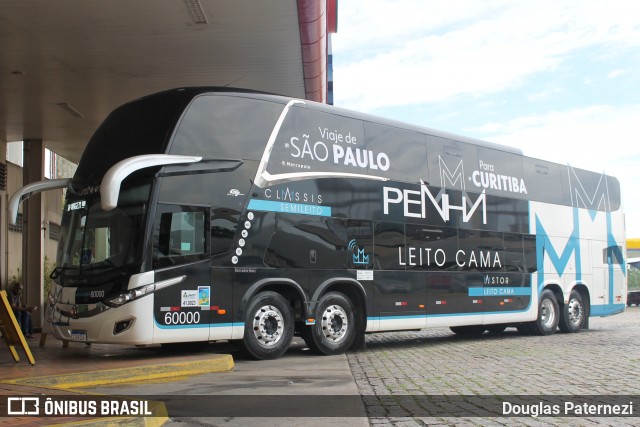 Empresa de Ônibus Nossa Senhora da Penha 60000 na cidade de Registro, São Paulo, Brasil, por Douglas Paternezi. ID da foto: 8449931.