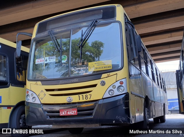 Viação Sul Fluminense 1187 na cidade de Volta Redonda, Rio de Janeiro, Brasil, por Matheus Martins da Silva. ID da foto: 8451252.