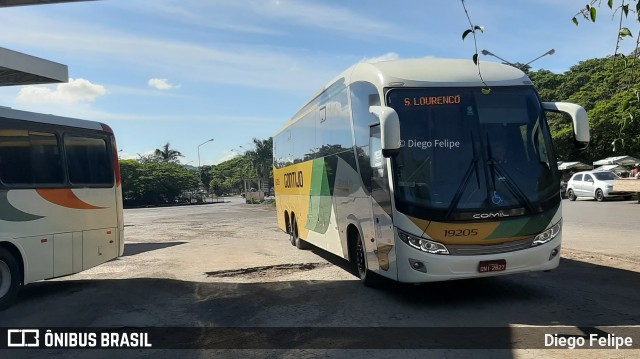 Empresa Gontijo de Transportes 19205 na cidade de Formiga, Minas Gerais, Brasil, por Diego Felipe. Número da foto: #8450088.