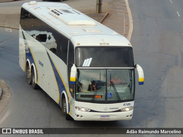 Ônibus Particulares 2720 na cidade de Belo Horizonte, Minas Gerais, Brasil, por Adão Raimundo Marcelino. ID da foto: 8451170.