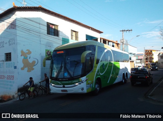 Expresso Princesa dos Campos 6052 na cidade de Três Corações, Minas Gerais, Brasil, por Fábio Mateus Tibúrcio. ID da foto: 8449939.