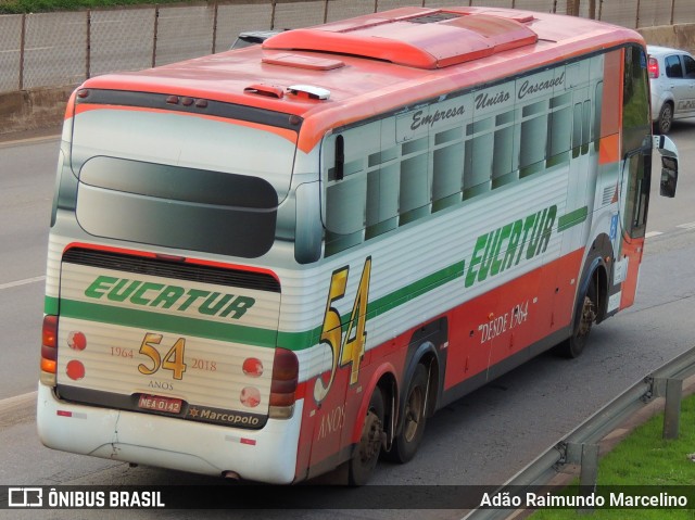 Eucatur - Empresa União Cascavel de Transportes e Turismo 4429 na cidade de Belo Horizonte, Minas Gerais, Brasil, por Adão Raimundo Marcelino. ID da foto: 8451131.