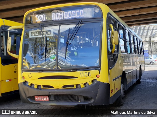 Viação Sul Fluminense 1108 na cidade de Volta Redonda, Rio de Janeiro, Brasil, por Matheus Martins da Silva. Número da foto: #8451531.