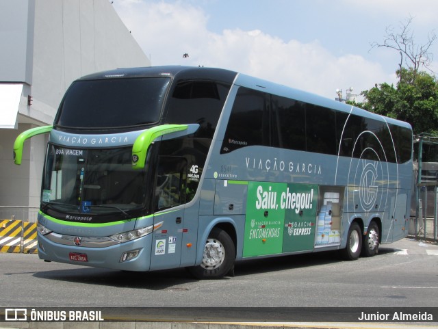 Viação Garcia 8541 na cidade de Rio de Janeiro, Rio de Janeiro, Brasil, por Junior Almeida. Número da foto: #8449584.