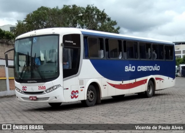 Viação São Cristóvão 2500 na cidade de Divinópolis, Minas Gerais, Brasil, por Vicente de Paulo Alves. Número da foto: #8450527.