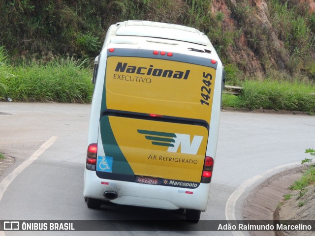 Viação Nacional 14245 na cidade de Belo Horizonte, Minas Gerais, Brasil, por Adão Raimundo Marcelino. Número da foto: #8451529.