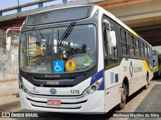Viação Sul Fluminense 1218 na cidade de Volta Redonda, Rio de Janeiro, Brasil, por Matheus Martins da Silva. Número da foto: #8451459.