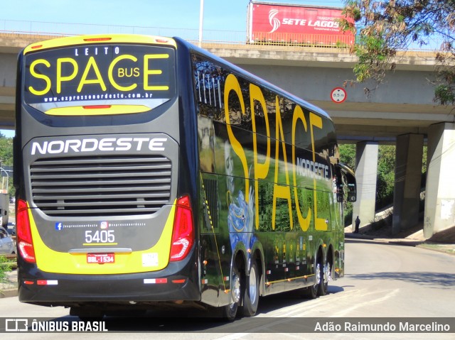 Expresso Nordeste 5405 na cidade de Belo Horizonte, Minas Gerais, Brasil, por Adão Raimundo Marcelino. ID da foto: 8454696.