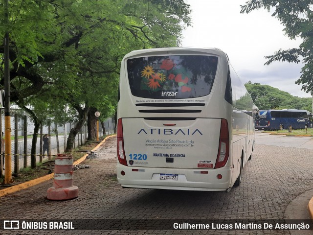 Viação Atibaia São Paulo 1220 na cidade de São Paulo, São Paulo, Brasil, por Guilherme Lucas Martins De Assunção. Número da foto: #8454061.