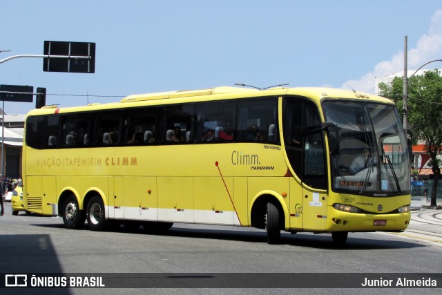 Viação Itapemirim 8639 na cidade de Rio de Janeiro, Rio de Janeiro, Brasil, por Junior Almeida. ID da foto: 8452681.