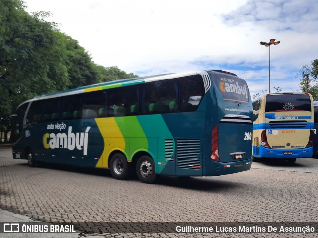 Auto Viação Cambuí 200 na cidade de São Paulo, São Paulo, Brasil, por Guilherme Lucas Martins De Assunção. Número da foto: #8453107.