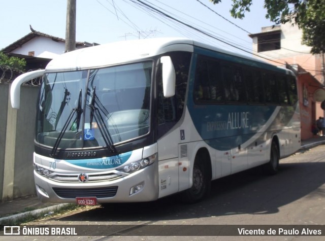 Expresso Allure 70 na cidade de Matozinhos, Minas Gerais, Brasil, por Vicente de Paulo Alves. ID da foto: 8452298.