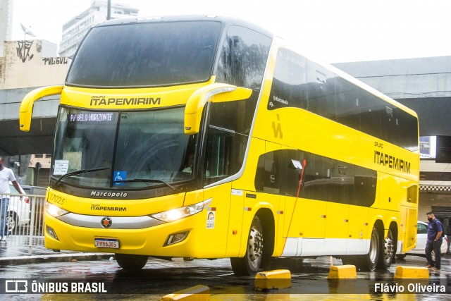 Viação Itapemirim 17025 na cidade de Belo Horizonte, Minas Gerais, Brasil, por Flávio Oliveira. ID da foto: 8454850.