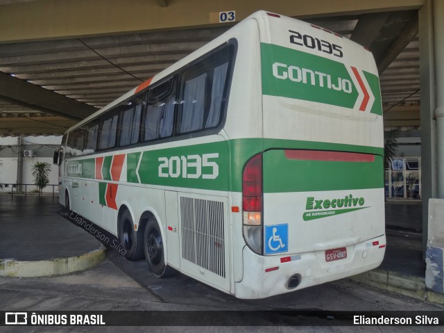Empresa Gontijo de Transportes 20135 na cidade de Natal, Rio Grande do Norte, Brasil, por Elianderson Silva. Número da foto: #8454897.