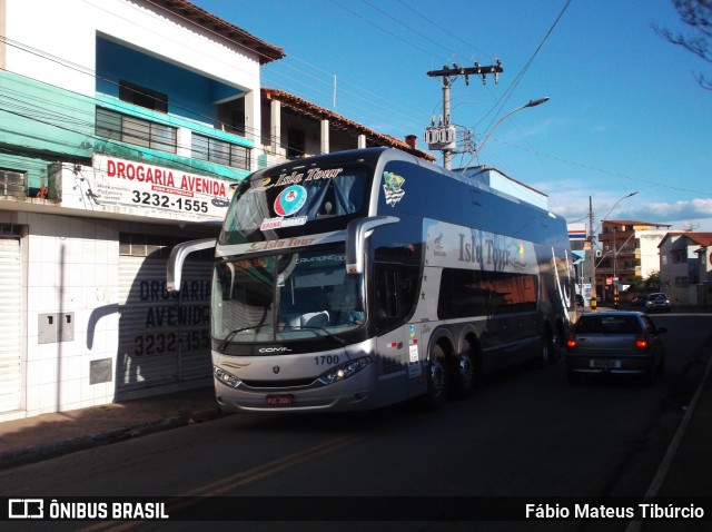 Isla Bus Transportes 1700 na cidade de Três Corações, Minas Gerais, Brasil, por Fábio Mateus Tibúrcio. Número da foto: #8452946.