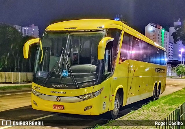 Viação Itapemirim 60079 na cidade de Curitiba, Paraná, Brasil, por Roger Coelho. Número da foto: #8454435.