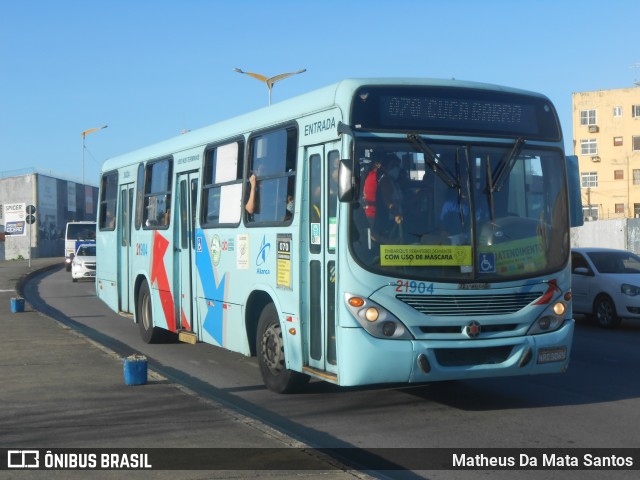 Aliança Transportes Urbanos 21904 na cidade de Fortaleza, Ceará, Brasil, por Matheus Da Mata Santos. Número da foto: #8454805.