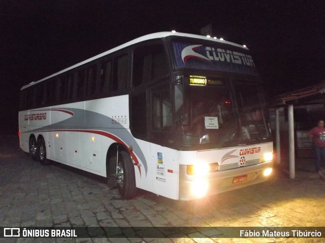 Clovis Turismo 8888 na cidade de Passa Quatro, Minas Gerais, Brasil, por Fábio Mateus Tibúrcio. ID da foto: 8453018.