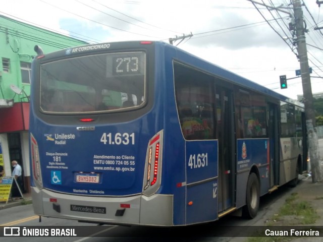 Radial Transporte Coletivo 41.631 na cidade de Itaquaquecetuba, São Paulo, Brasil, por Cauan Ferreira. Número da foto: #8452004.