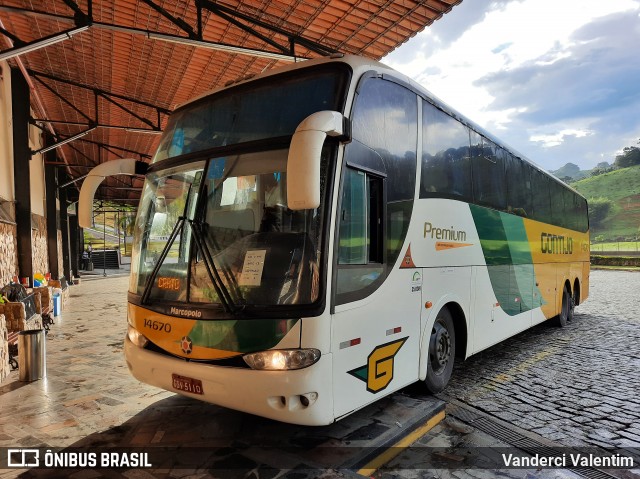 Empresa Gontijo de Transportes 14670 na cidade de Camanducaia, Minas Gerais, Brasil, por Vanderci Valentim. Número da foto: #8451686.